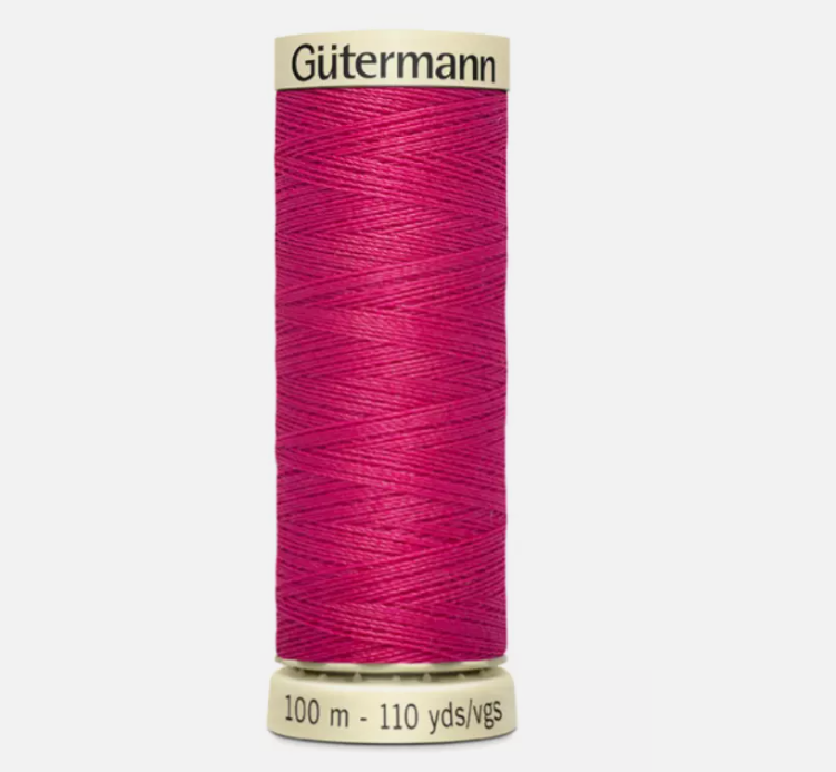 Shades of Pink Gutermann Sew All Thread 100m Reel 100% Polyester Machine Sewing
