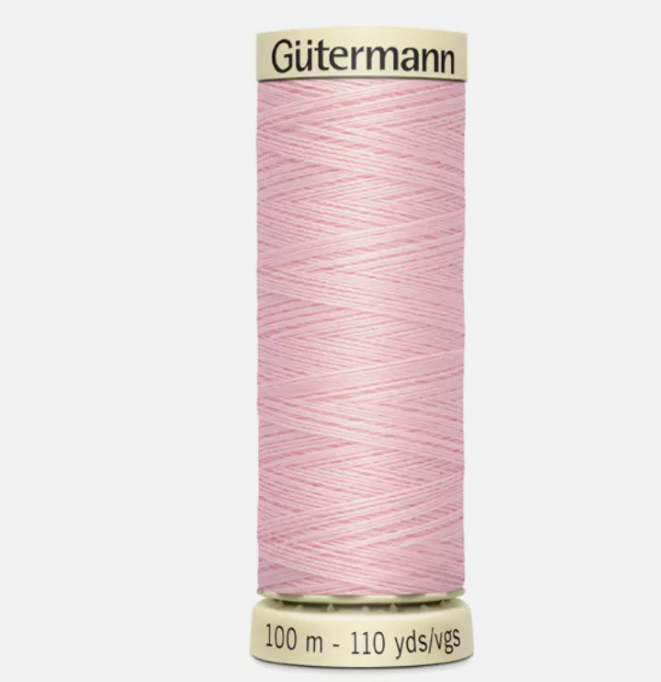 Shades of Pink Gutermann Sew All Thread 100m Reel 100% Polyester Machine Sewing