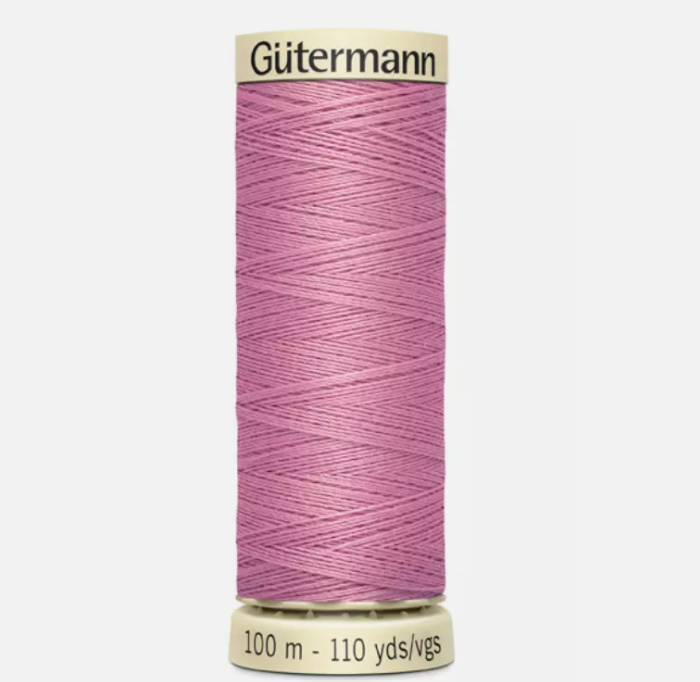 Shades of Pink Gutermann Sew All Thread 100m Reel 100% Polyester Machine Sewing