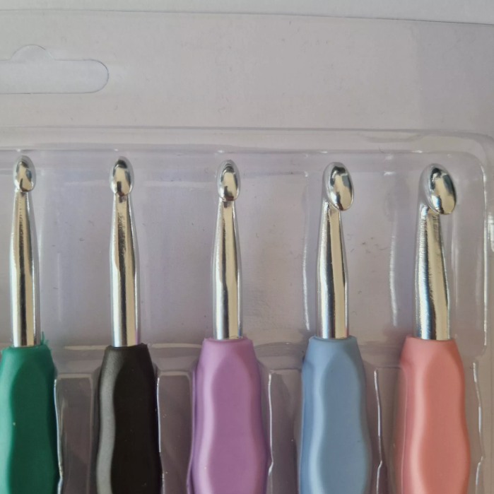 12Pcs Habicraft Crochet Hook Set Yarn Knitting Needles Sewing Multi Colour