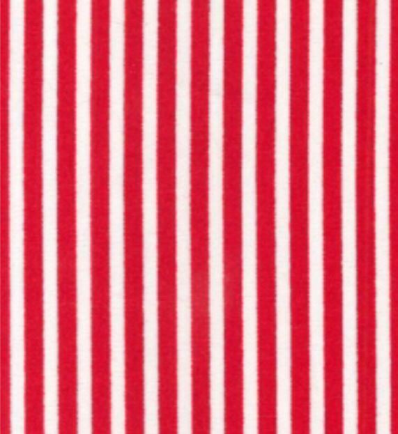 Candy Stripe 100% Cotton Fabric Rose & Hubble 3mm Stripes Poplin Material