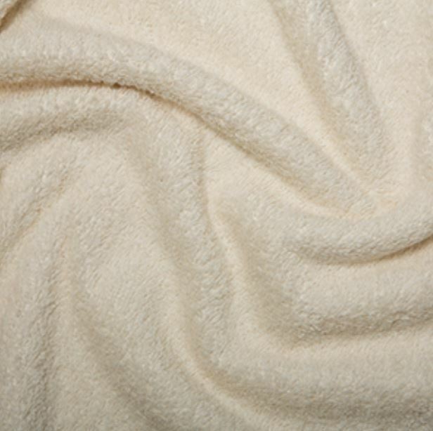 Cotton Towelling Fabric Plain Solid Colour Beach Bath Terry Towel