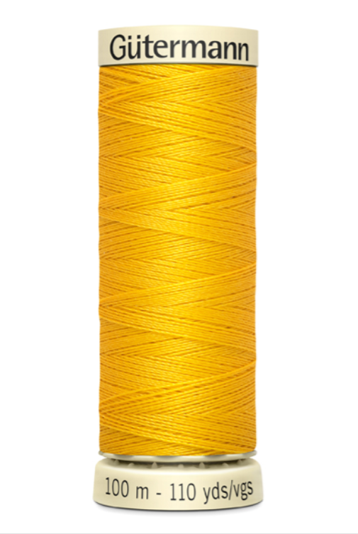 Yellow/Orange Shades Gutermann Sew All Polyester Thread 100m