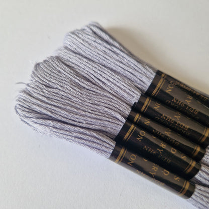 Embroidery Thread Cross Stitch Skeins Cotton Craft Sewing Coloured 6 Skeins