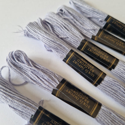 Embroidery Thread Cross Stitch Skeins Cotton Craft Sewing Coloured 6 Skeins
