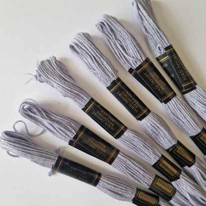 Embroidery Thread Cross Stitch Skeins Cotton Craft Sewing Coloured 6 Skeins