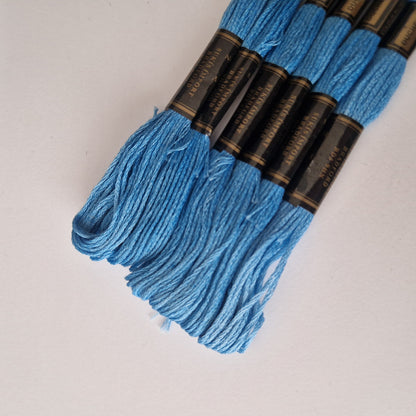 Embroidery Thread Cross Stitch Skeins Cotton Craft Sewing Coloured 6 Skeins