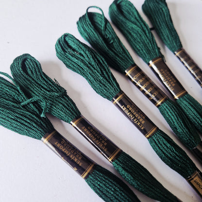 Embroidery Thread Cross Stitch Skeins Cotton Craft Sewing Coloured 6 Skeins