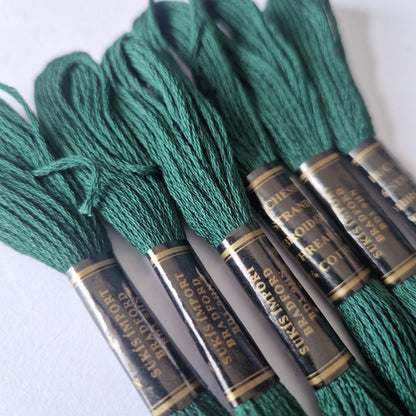 Embroidery Thread Cross Stitch Skeins Cotton Craft Sewing Coloured 6 Skeins