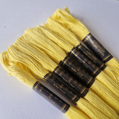 Embroidery Thread Cross Stitch Skeins Cotton Craft Sewing Coloured 6 Skeins