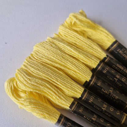 Embroidery Thread Cross Stitch Skeins Cotton Craft Sewing Coloured 6 Skeins