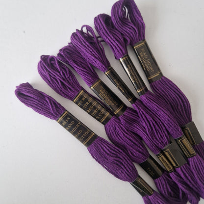 Embroidery Thread Cross Stitch Skeins Cotton Craft Sewing Coloured 6 Skeins