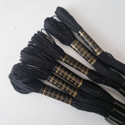 Embroidery Thread Cross Stitch Skeins Cotton Craft Sewing Coloured 6 Skeins