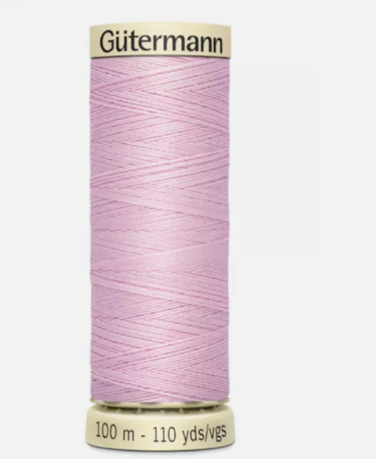 Shades of Pink Gutermann Sew All Thread 100m Reel 100% Polyester Machine Sewing