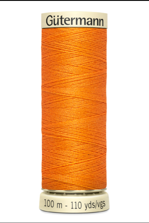 Yellow/Orange Shades Gutermann Sew All Polyester Thread 100m