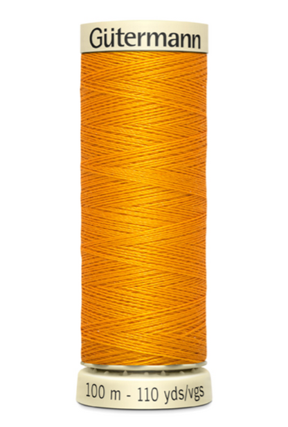 Yellow/Orange Shades Gutermann Sew All Polyester Thread 100m