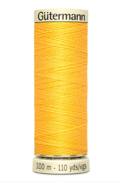 Yellow/Orange Shades Gutermann Sew All Polyester Thread 100m