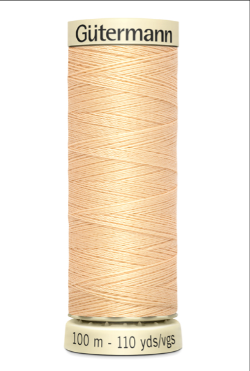 Neutral Shades Gutermann Sew All Polyester Thread 100m