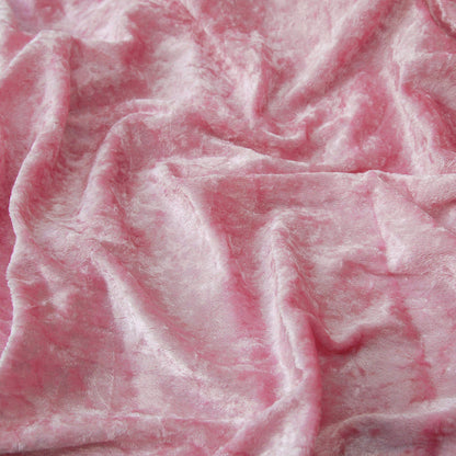 Crushed Velvet Fabric Stretch Velour Material 150cm Wide