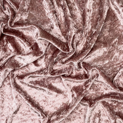 Crushed Velvet Fabric Stretch Velour Material 150cm Wide