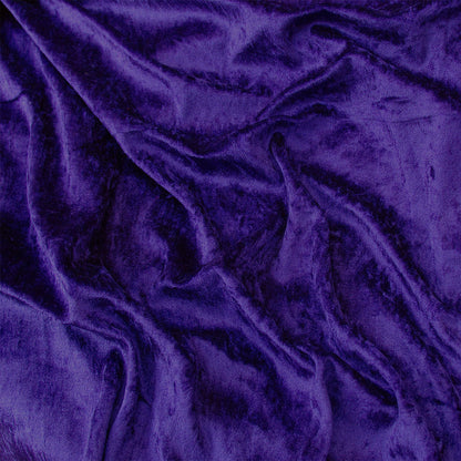 Crushed Velvet Fabric Stretch Velour Material 150cm Wide