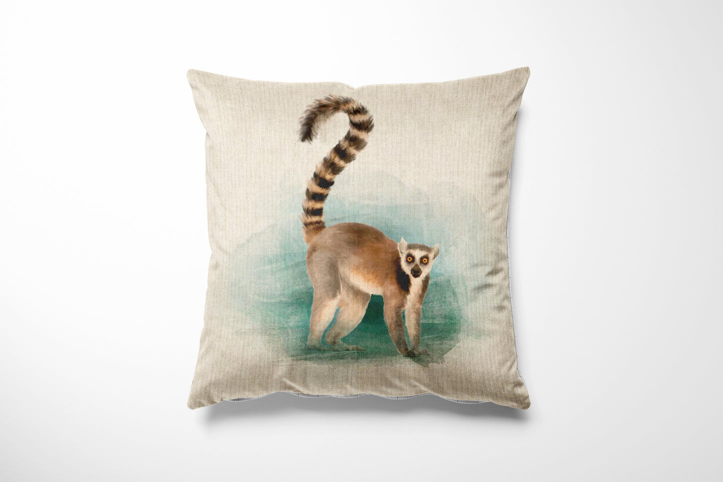 Animal Country Creature Linen Look Cotton Rich Fabric Cushion Panels