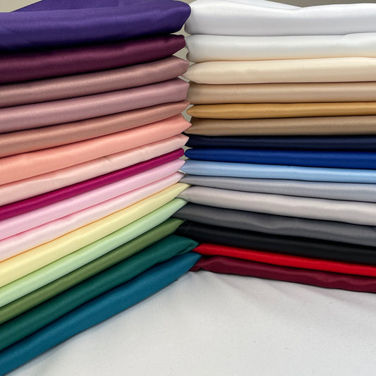 Duchess Bridal Satin Fabric Matte Dressmaking Wedding Sewing