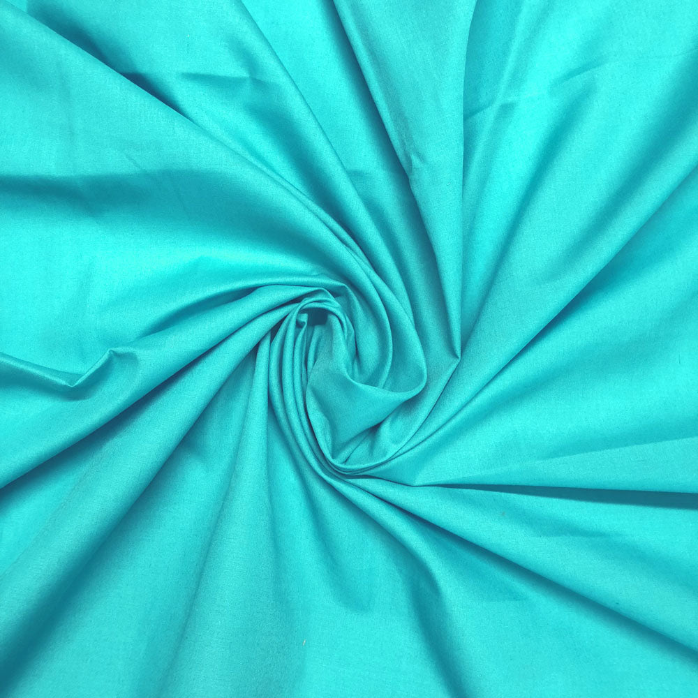 Plain Coloured Polycotton Fabric 60 Colours