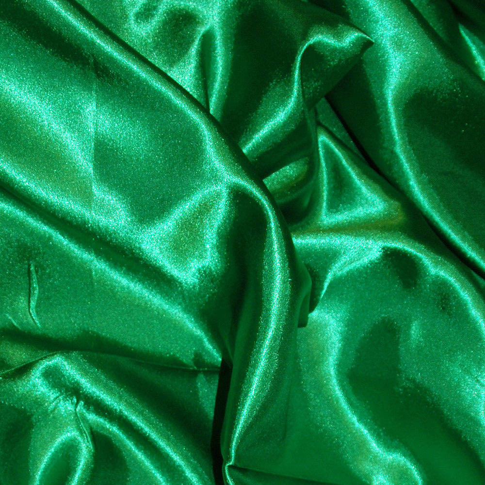 Silky Satin Fabric Plain Coloured