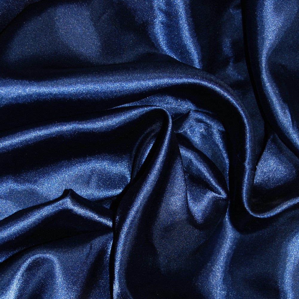 Silky Satin Fabric Plain Coloured