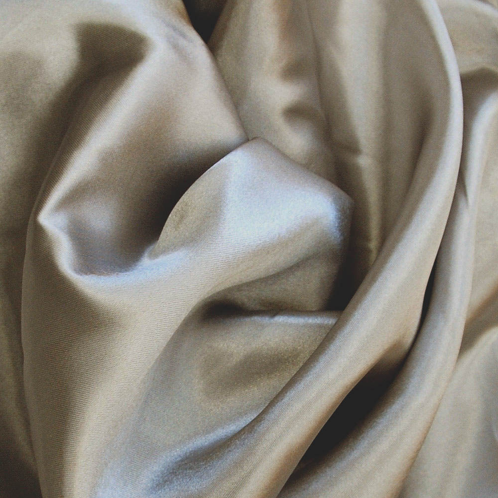 Silky Satin Fabric Plain Coloured