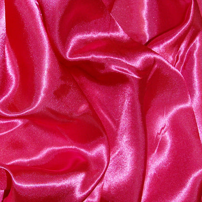 Silky Satin Fabric Plain Coloured