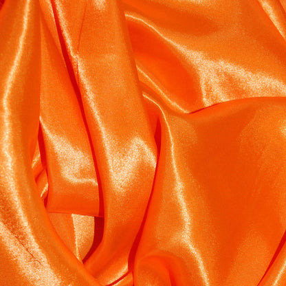 Silky Satin Fabric Plain Coloured