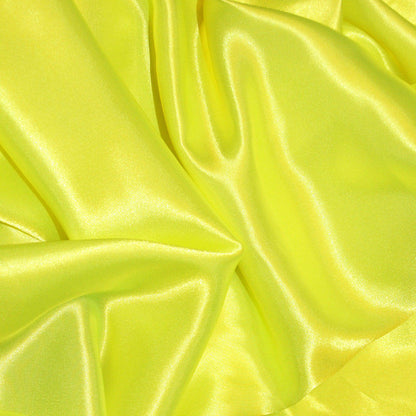 Silky Satin Fabric Plain Coloured