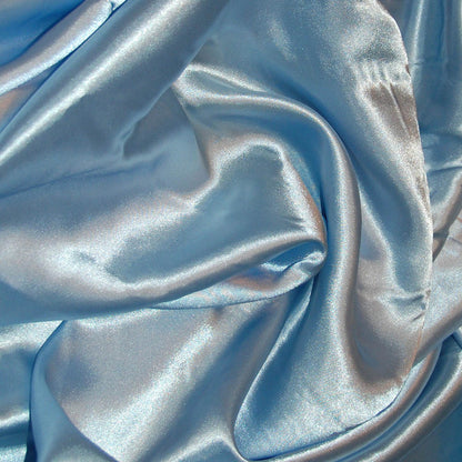 Silky Satin Fabric Plain Coloured