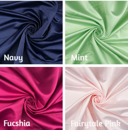 Duchess Bridal Satin Fabric Matte Dressmaking Wedding Sewing