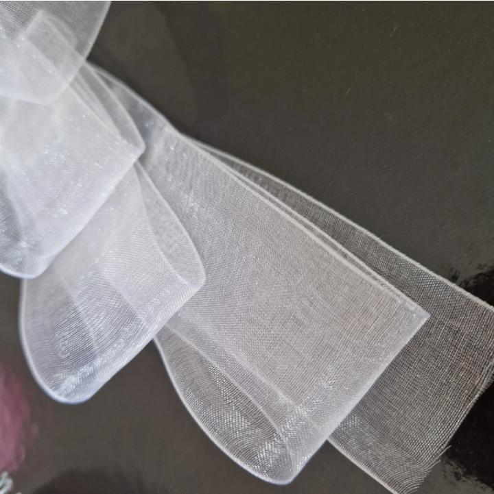 Sheer Organza Ribbon Party Wedding Decorations 10mm, 15mm, 25mm, 40mm x 5metres