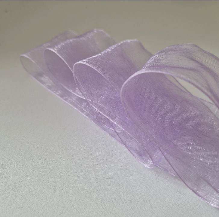 Sheer Organza Ribbon Party Wedding Decorations 10mm, 15mm, 25mm, 40mm x 5metres