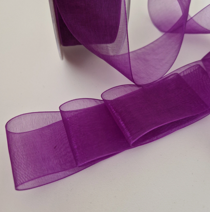 Sheer Organza Ribbon Party Wedding Decorations 10mm, 15mm, 25mm, 40mm x 5metres