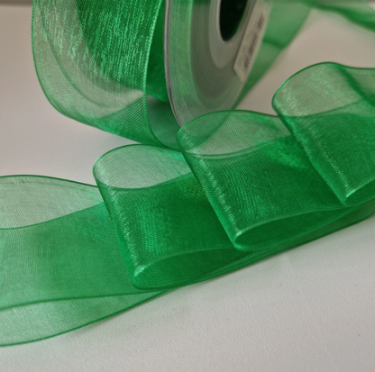 Sheer Organza Ribbon Party Wedding Decorations 10mm, 15mm, 25mm, 40mm x 5metres