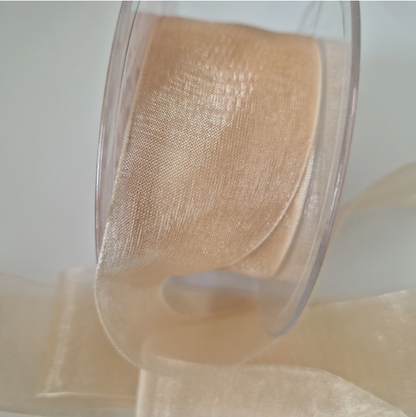 Sheer Organza Ribbon Party Wedding Decorations 10mm, 15mm, 25mm, 40mm x 5metres