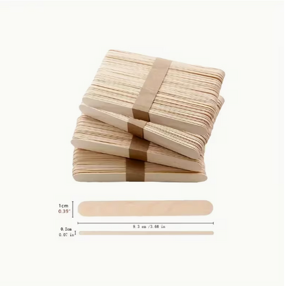 Wooden Lollipop Sticks Lollipop Pop Kids Craft Model Making Lolly Pop