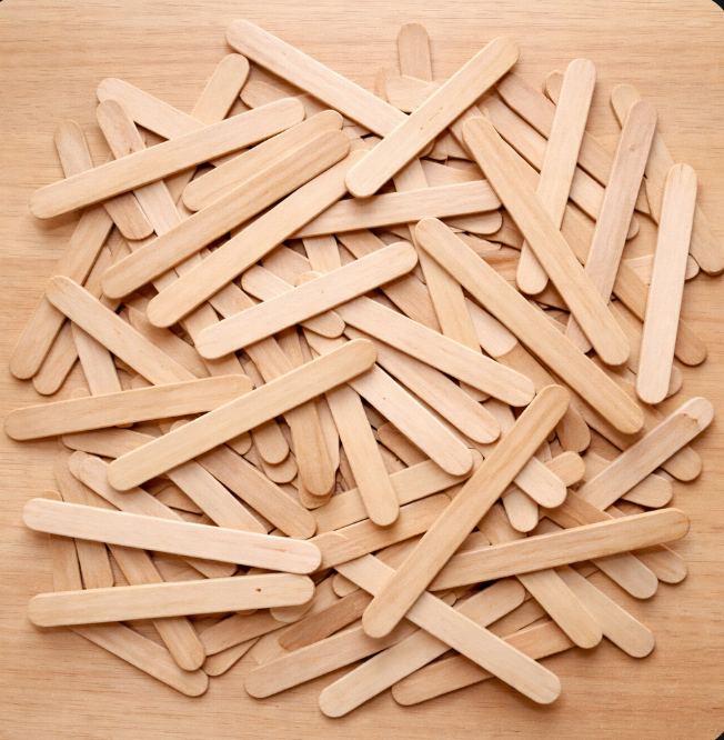 Wooden Lollipop Sticks Lollipop Pop Kids Craft Model Making Lolly Pop