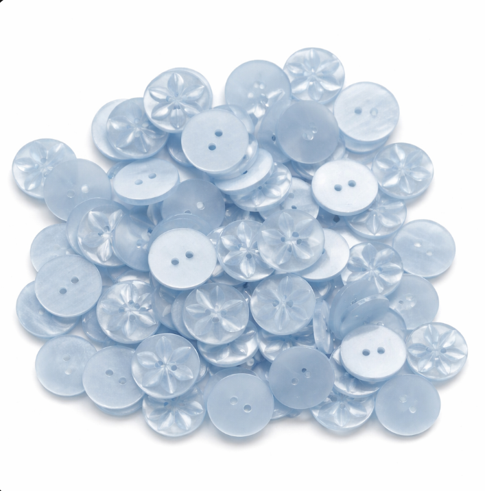 Baby Star Buttons Cardigan 11mm 14mm 16mm Round Cardigan Knit Sewing Buttons Pack of 10