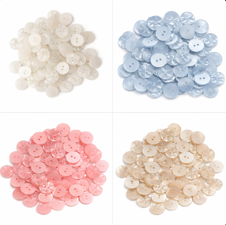 Baby Star Buttons Cardigan 11mm 14mm 16mm Round Cardigan Knit Sewing Buttons Pack of 10