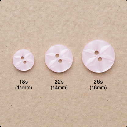 Baby Star Buttons Cardigan 11mm 14mm 16mm Round Cardigan Knit Sewing Buttons Pack of 10