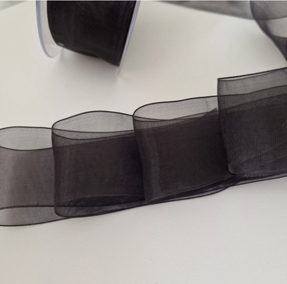 Sheer Organza Ribbon Party Wedding Decorations 10mm, 15mm, 25mm, 40mm x 5metres