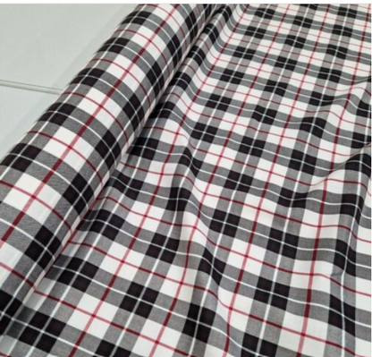 Tartan Plaid Fabric Check Polyviscose