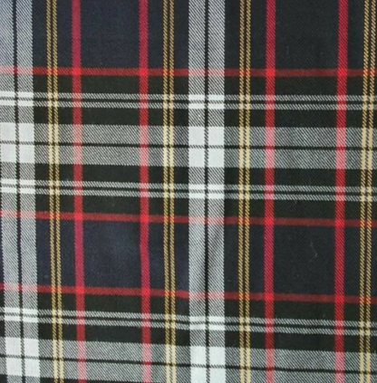 Tartan Plaid Fabric Check Polyviscose