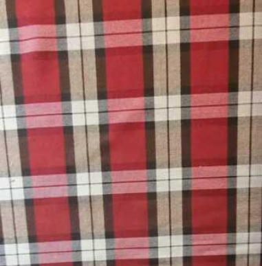 Tartan Plaid Fabric Check Polyviscose